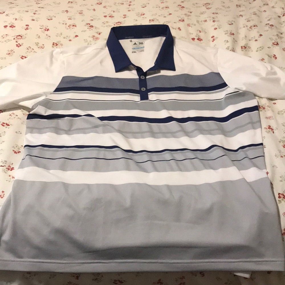 Adidas men’s short sleeved polo size 2XL